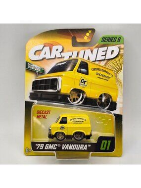 MGA CarTuned Series 8 No 01 79 GMC Vandura Customs Yellow